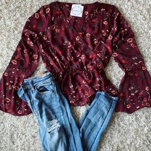 Floral blouse